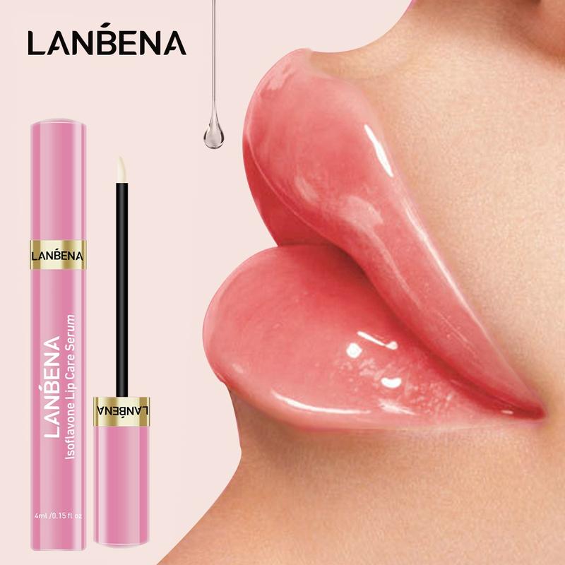 LANBENA Lip Treatments Plumper Serum Boost Elasticity for Repair Comfort Lip Plumper Lip Care