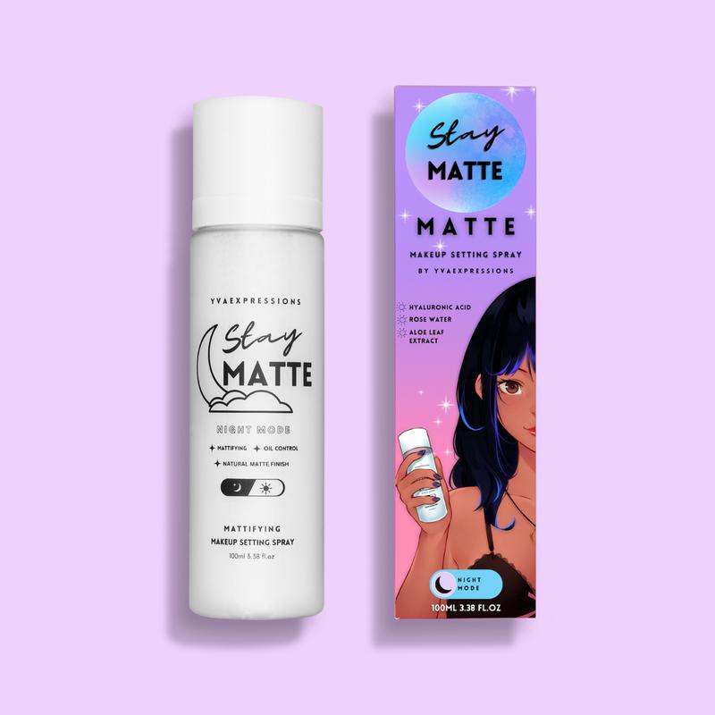 Stay Matte Setting Spray - Long lasting, Oil Control, All day Wear