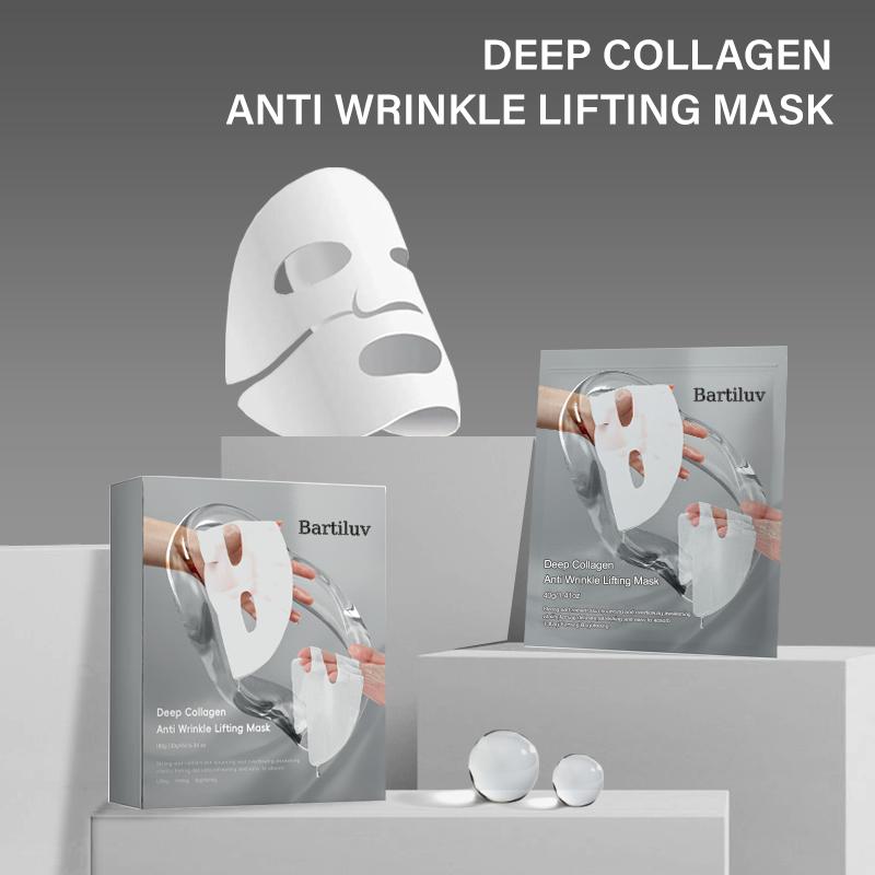 4-pack Deep Collagen Power Boosting Mask | THE ORIGINAL OVERNIGHT COLLAGEN MASK  Back To School Skincare Skin Repair Comfort