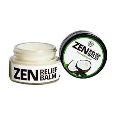 ZEN Balms Concentrated Coconut Aromatherapy Relief Balm for Wellness Fitness and Health Essential Treatment Body Care Oil