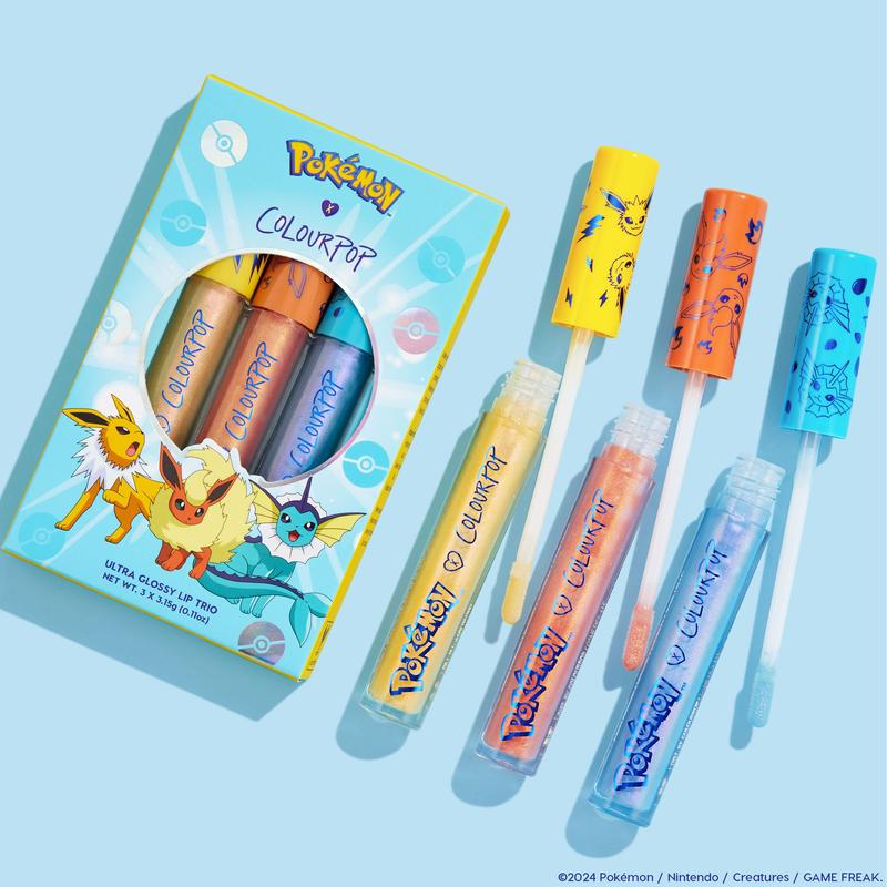 ColourPop® x Pokémon Ready For Battle - Shadow Palette & Ultra Glossy Lip Set - Limited-Edition