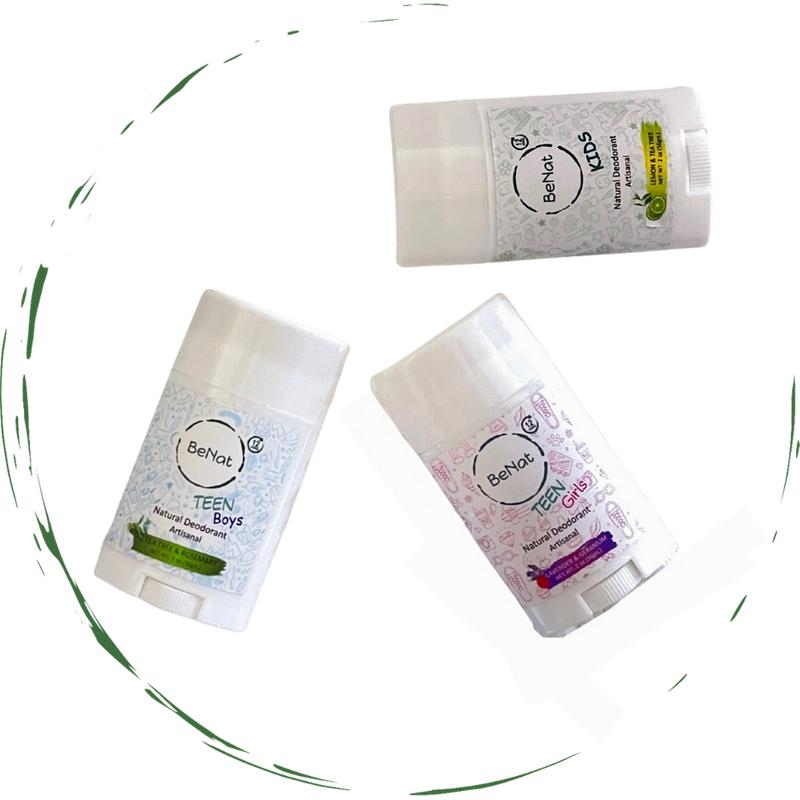 All-Natural Deodorant for Kids & Teens