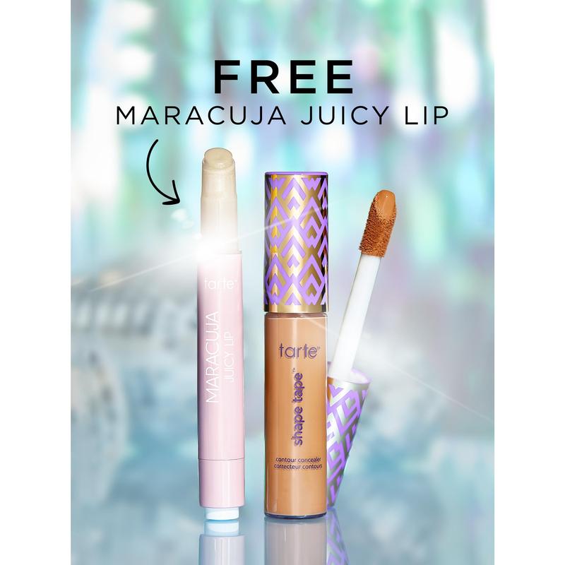 tarte The ICONS shape tape concealer + maracuja juicy lip balm best-sellers set