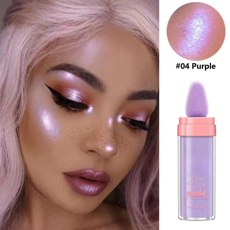 Fairy Dust Highlighter - All Over Body Contour and Collarbone Pearlescent Powder (Pack of 4)