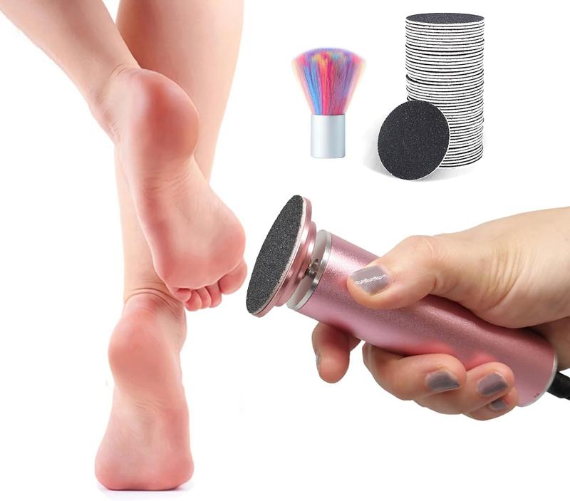 Autumn and winter Electric Foot File, Electric Foot Dead Skin Remover, Multifunctional Pedicure Machine, Manicure Pedicure Tool for Home, Salon & Nail Shop Use.