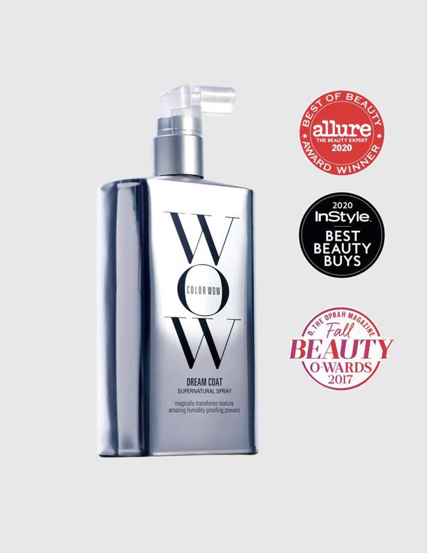 Color Wow Dream Coat, Anti-humidity Spray for Wet Hair, Heat Protectant Haircare Smooth Frizz