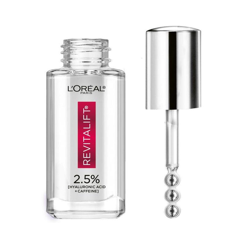 L'Oreal Paris Revitalift Derm Intensives Hyaluronic Caffeine Eye Serum, 0.67 fl oz