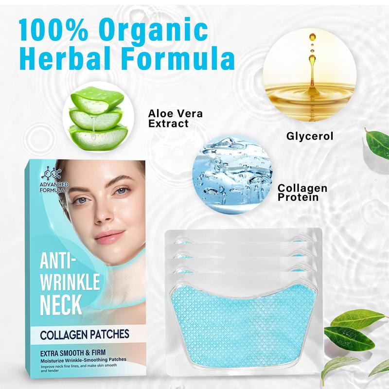 Collagen Mask, Neck Anti Wrinkle Patches,Forehead Wrinkle Patches,Anti-Wrinkle Mask with Hydrolyzed Collagen,Moisturizing&Firming Neck Mask,Smoothing Neck Wrinkle Mask,Reduce Fine Wrinkles, Anti-Wrinkle Mask, Breathable&Skin-friendly Wrinkle Remover Mask