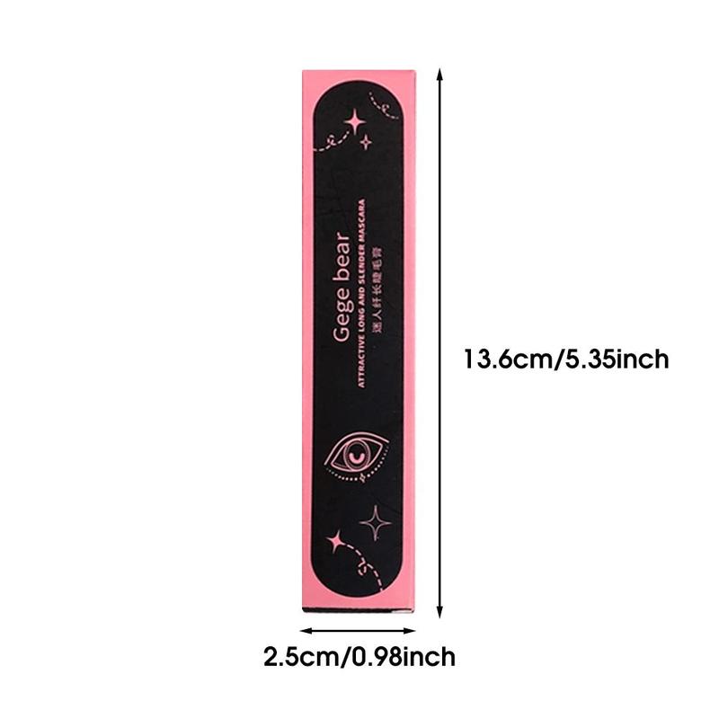 Long-lasting Mascara, 1 Count Natural Curl Eye Lashes Lengthening Multiplying Smudge Proof Mascara Stick