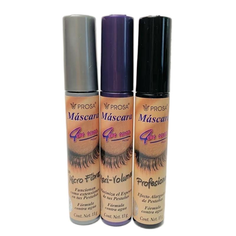 PROSA TRÍO Máscara 4 en 1 Makeup Water Proof