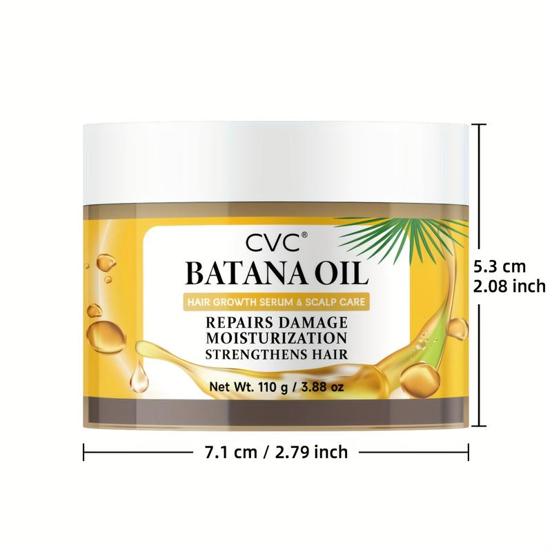 CVC Raw Batana Oil for Hair Growth, Pure Organic Batana Oil from Honduras,  Prevent Hair Loss, Eliminates Split Ends, Haircare for Men & Women