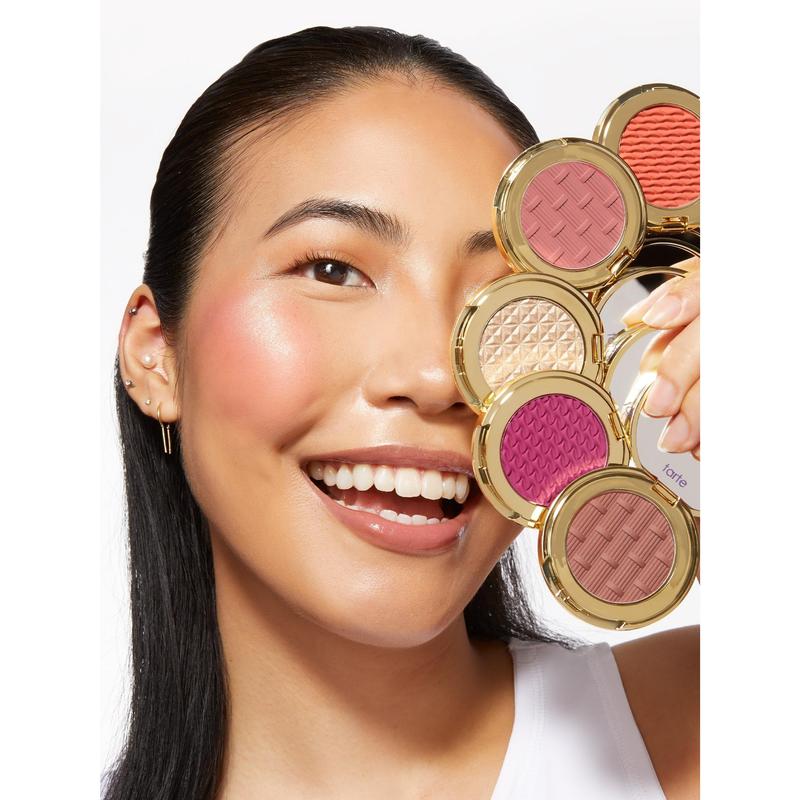 tarte stay golden 5-piece cheek set - blush and highlighter