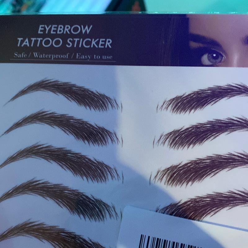 Tattoo Brow stickers