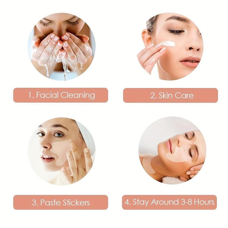 Invisible Acne Cover Patches, 110pcs Mixed Shape Waterproof Acne Care Stickers, Multi-use Acne Care Products, Suitable for Women & Girls, Christmas Gift