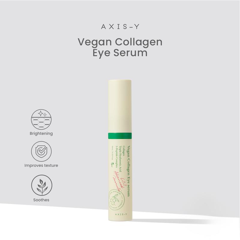 AXIS-Y - Vegan Collagen Eye Serum | Eyecare | Korean Eye Cream | Skincare Applicator  Gentle Comfort Nourishing Anti aging