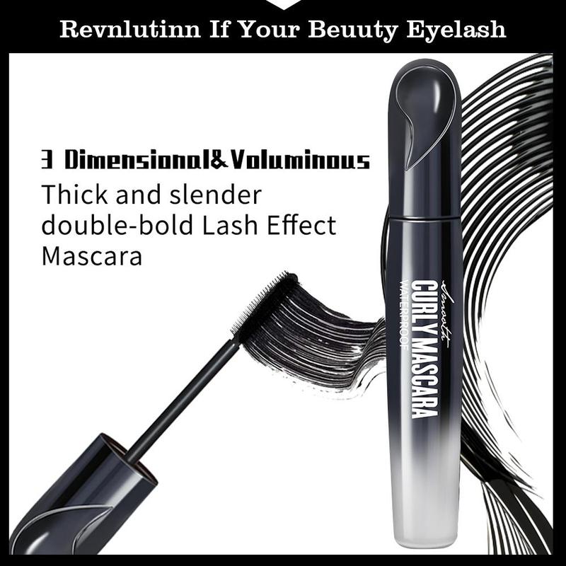 Long-lasting Mascara, Waterproof Quick Drying Eyelash Extensions Mascara, Professional Eye Enhancement Makeup Products for Women