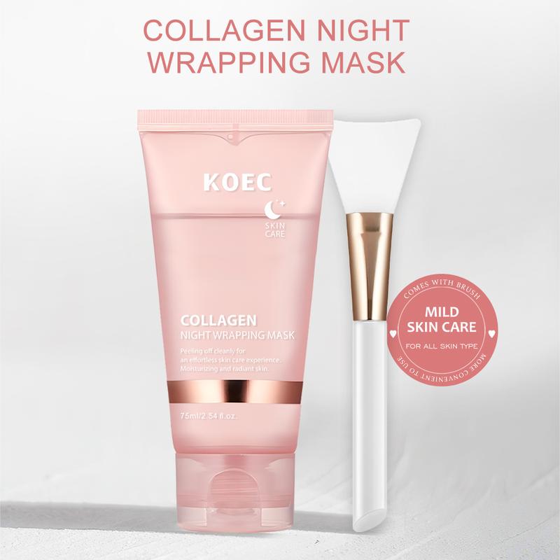 [KOEC Official Shop] Collagen NightWrapping Mask : SLEEP, SHED, AND GLOW! Skincare Cream