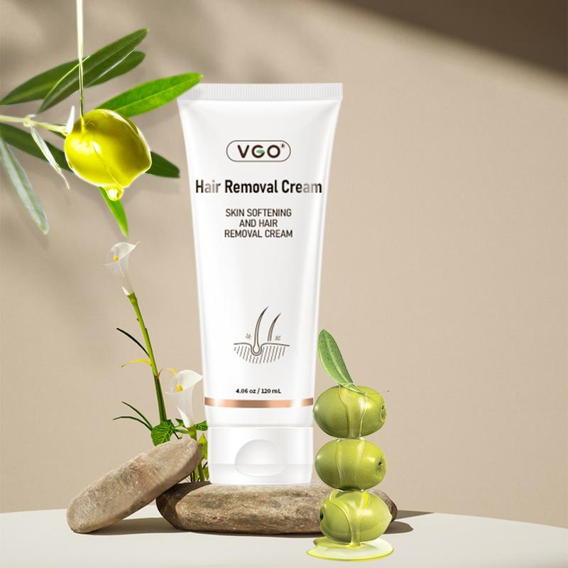 VGO Hair Removal Lotion Cream, 120ml   4.00z Body Care Unisex-A2 Wax Gentle