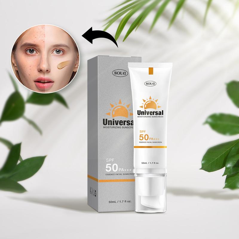 Soug Tinted Sunscreen for Face, sunscreen to prevent sunburn and tanning Protector Solar Con Color Anti-Sunburn & Moisturizing, SPF 50 Guard, Perfect for Summer Season, Effective Anti-Aging Protection - Your Ultimate Sun Care Solution. Facial Skincare