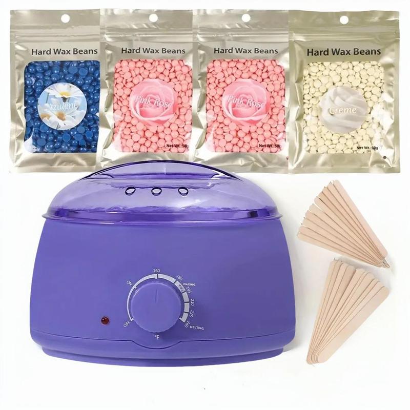 Spring Wax Heating Machine & Wax Beads & Stick, Wax Warmer Wax Heater Kit, Waxing Machine, Hair Removal Waxing Kit, Comfort Body Care Wax Machine for Hair Removal, Christmas, Fall, Ideal Winter Gift, Christmas Gift