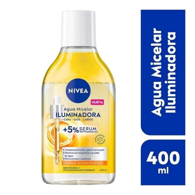 NIVEA Micellar Water Toner Make up remover  400ml - Skincare rose  water