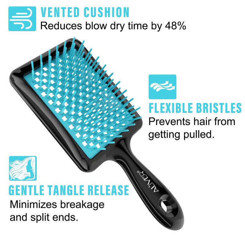 Hollow Air Cushion Comb, 1 2 5pcs Comfortable Scalp Massage Brush, Hair Detangling & Styling Tool for Women & Men, Household Heatless Haircare Products, Beauty Products, Makeup Products Hair Products, Hair Styling Tools