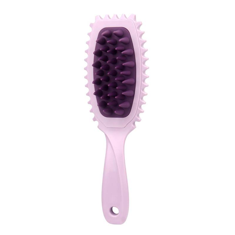 Soft Silicone Scalp Massager Brush, 1 Count Hair Cleaning & Scalp Massage Brush, Convenient and Comfortable for Home Use, Suitable for Men & Women