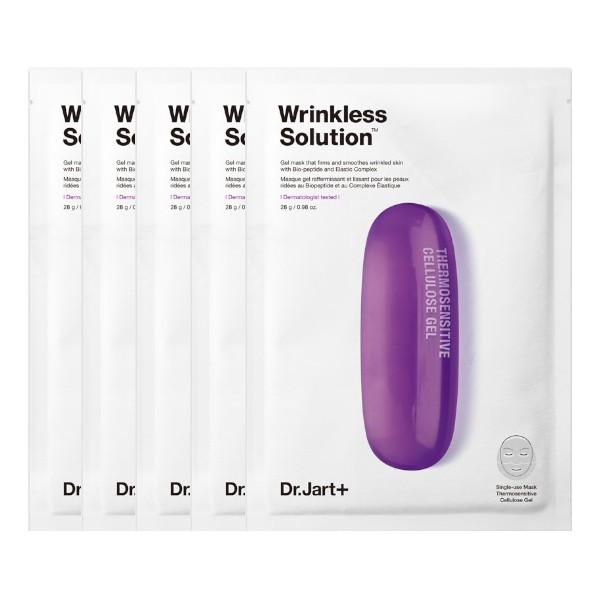 Dr. Jart+ Dermask Wrinkless Solution Face Mask - 1 Box - 5 Sheets anti-wrinkle natural