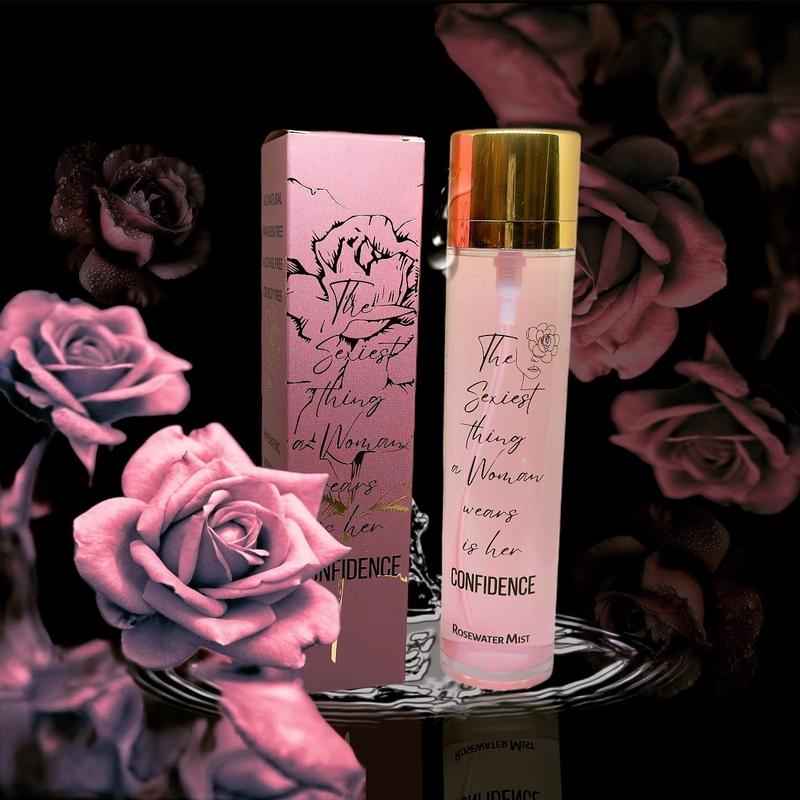 Travel size Rose Water Hydrating Face Mist for All Skin Types Nourishing Skincare Daily Cosmetic Moisturizing Soothing