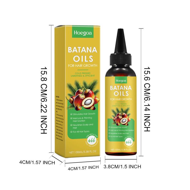 Batana Oil Hair Serum, 1 2 Boxes Nourishing & Moisturizing Hair Care Oil for Dry & Damaged Hair, Hair Care & Styling Product for Women & Men