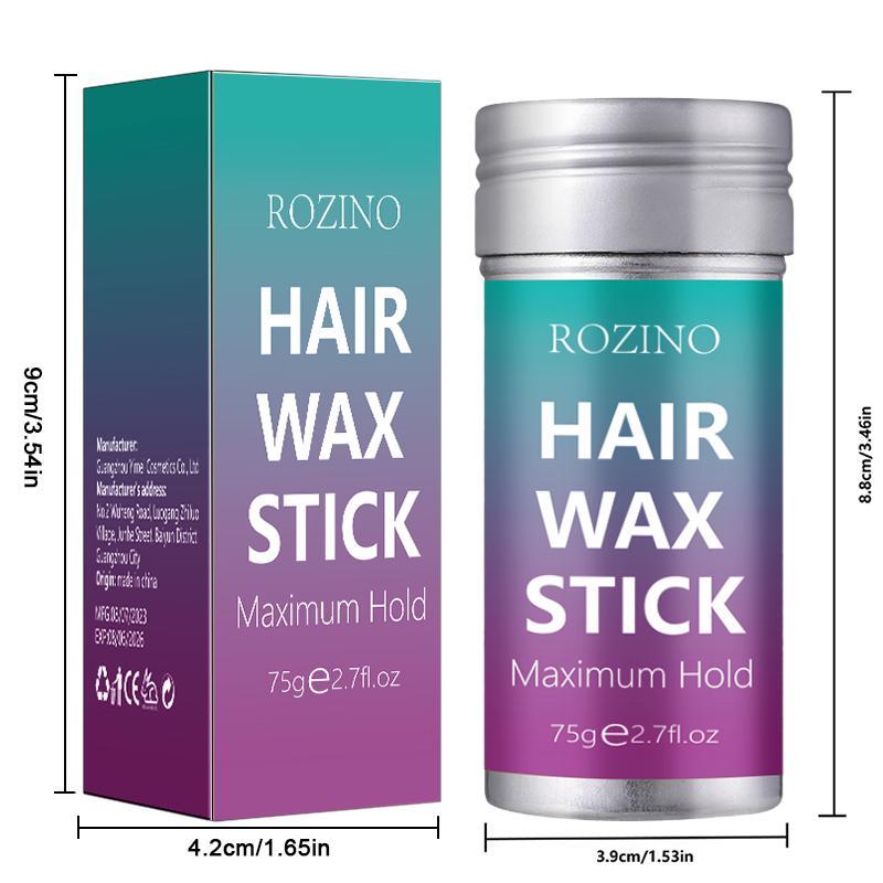 Hair Wax Stick, 1 Count Hair Styling Wax Stick, Fizz Hair Taming Wax, Hairdressing Wax Balm for Men & Women, Hair Edge Control, Hair Styling Products