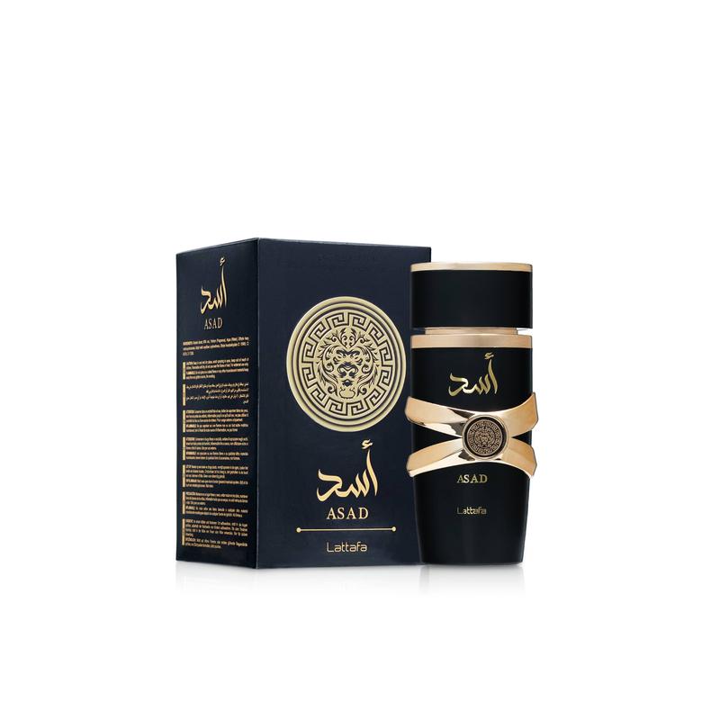 Afnan 9pm + Lattafa Perfumes Asad 100ml (3.4oz) For Men - Fragrance Value Bundle - Fragrance Gift Set For Men