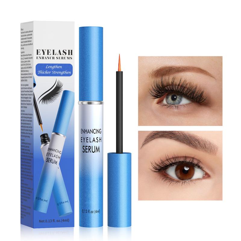 Lash Serum for Eyelash & Eyebrow Growth, 4ml Rapid Eyelash Growth Enhancing Serum, Lash & Brow Enhancer for Growing Fuller, Longer, Thicker, Healthier Lashes & Brows