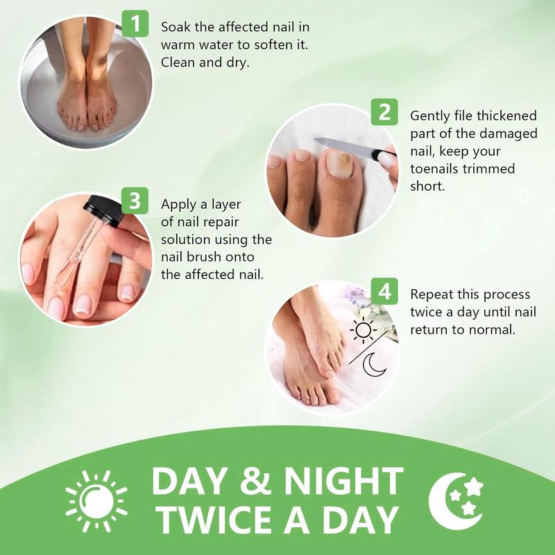 7 Days Nail GrowthSerum Cinger Extract Nail Essence -Repair and Strengthen for Clowing,Beautiful Nails