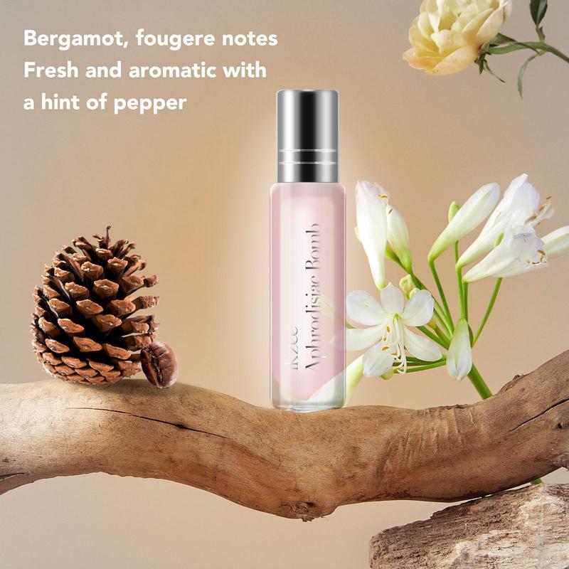 10ML Women's Roll-on Perfume, Portable Long Lasting Fragrance for Travel, Freshness Perfume Suitable for Home, Office, Vacation, Enhance Your Charm, Christmas Gift