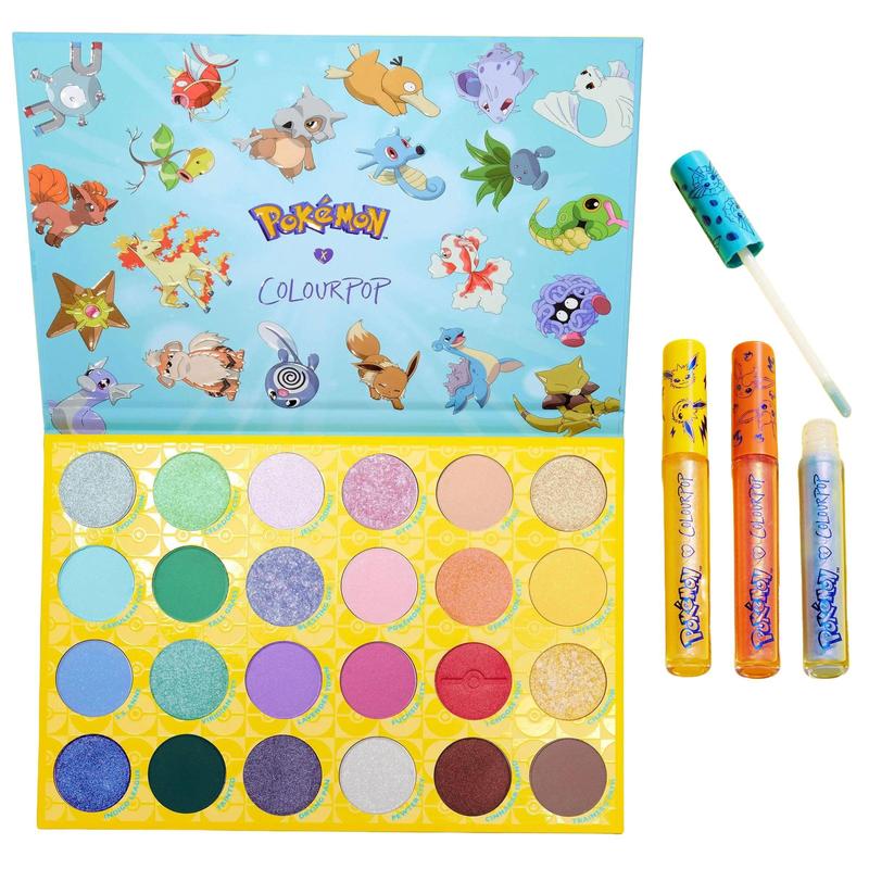 ColourPop® x Pokémon Ready For Battle - Shadow Palette & Ultra Glossy Lip Set - Limited-Edition