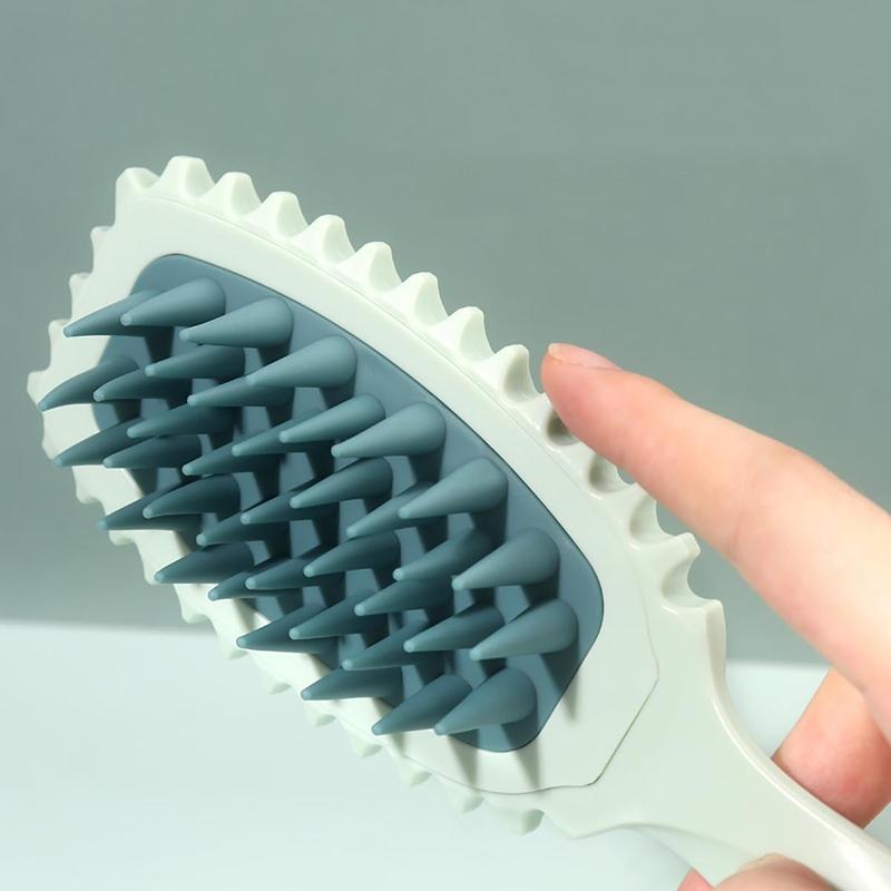 Soft Silicone Scalp Massager Brush, 1 Count Hair Cleaning & Scalp Massage Brush, Convenient and Comfortable for Home Use, Suitable for Men & Women