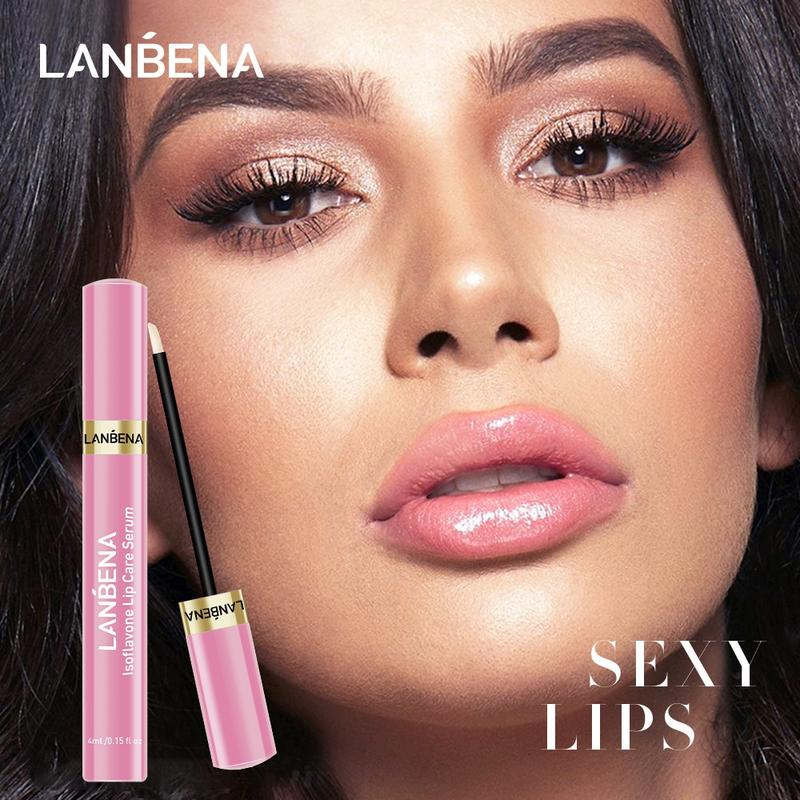 LANBENA Lip Treatments Plumper Serum Boost Elasticity for Repair Comfort Lip Plumper Lip Care