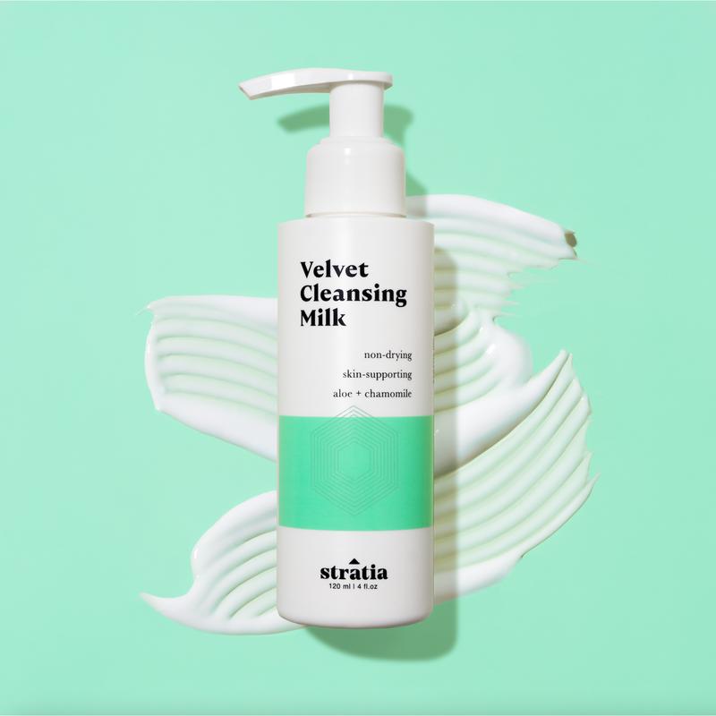 Velvet Cleansing Milk (Non-Foaming, Gentle Cleanser)