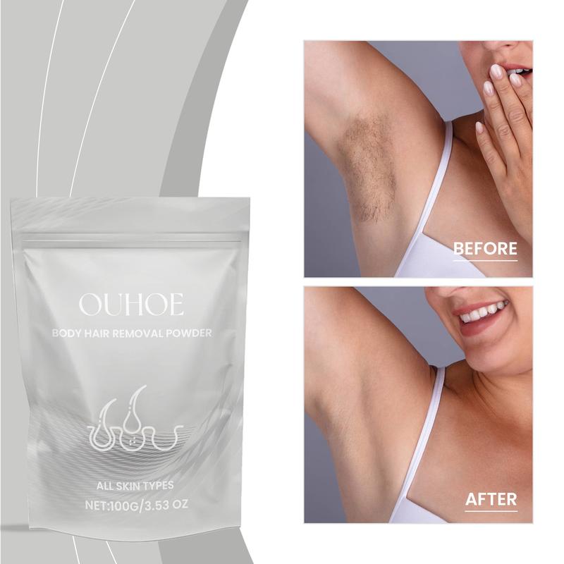 Body Hair Removal Powder Full Body Leg Hair Hand Hair Gentle cleansing Smooth and delicate skin Refreshing Hair Removal Powder Body Care