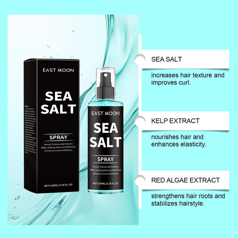 Sea Salt Curl Spray Long-lasting elastin curls lazy refreshing hairspray