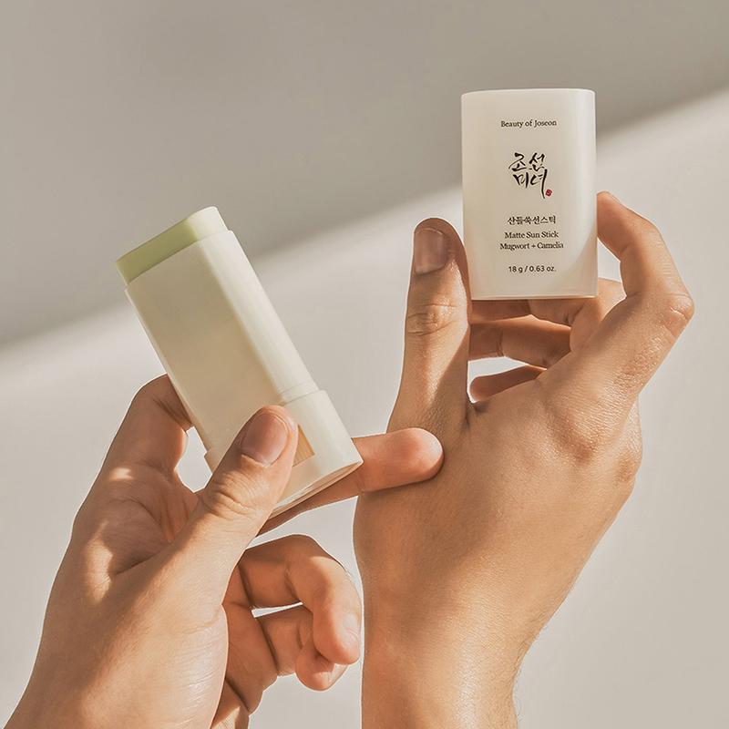 Beauty of Joseon Matte Sun Stick : Mugwort+Camelia (SPF 50+ PA++++) Facial Sunscreen Skincare Comfort