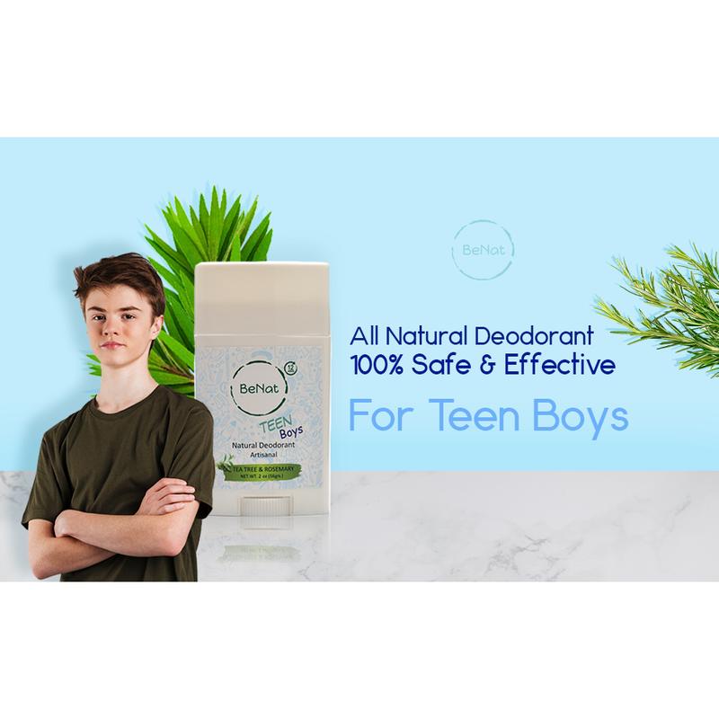 All-Natural Deodorant for Kids & Teens