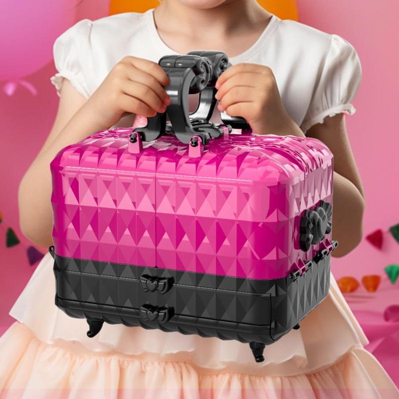 Make Up Kit, Pretend Play Toy Makeup Set Birthday, Makeup Kit, 52 Pcs Pretend Makeup