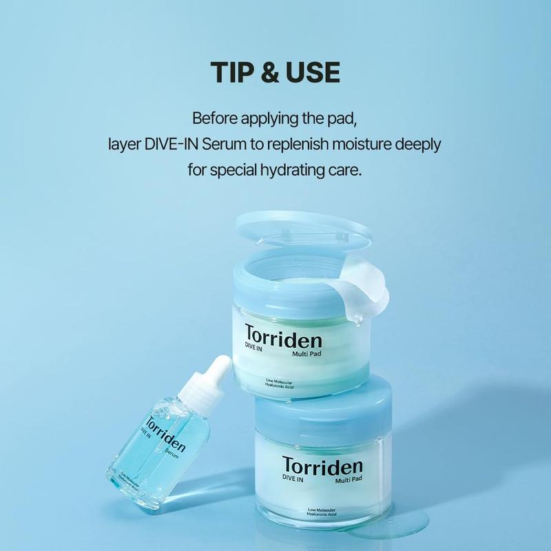 [Torriden] DIVE-IN Low Molecule Hyaluronic acid Multi Pad (80ea)