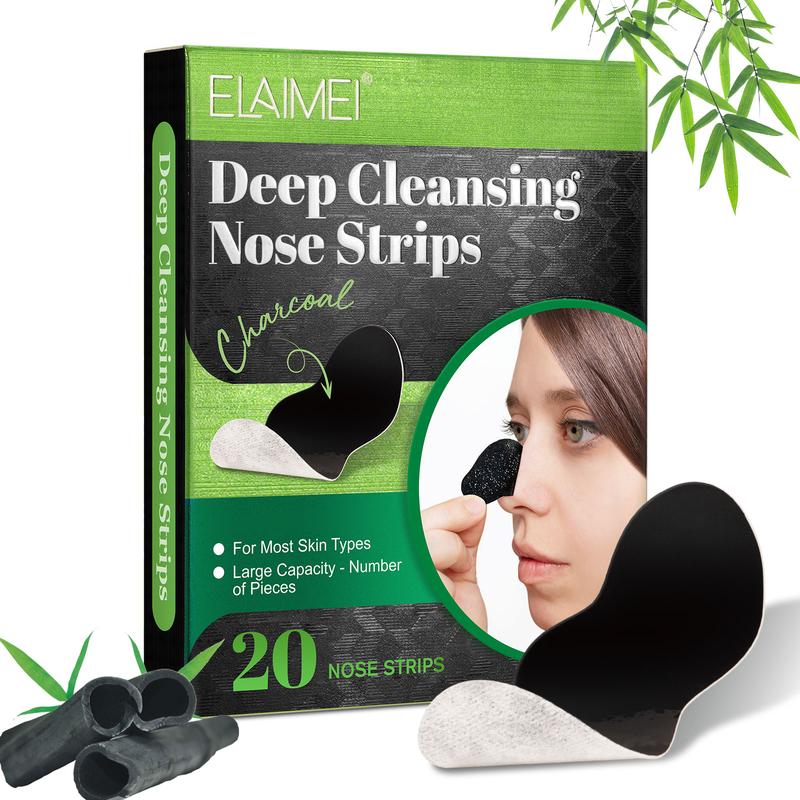 ELAIMEI Blackhead Pore Strips – 20 Counts for Easy Blackhead Removal and Clearer Skin – Skincare & Comfort