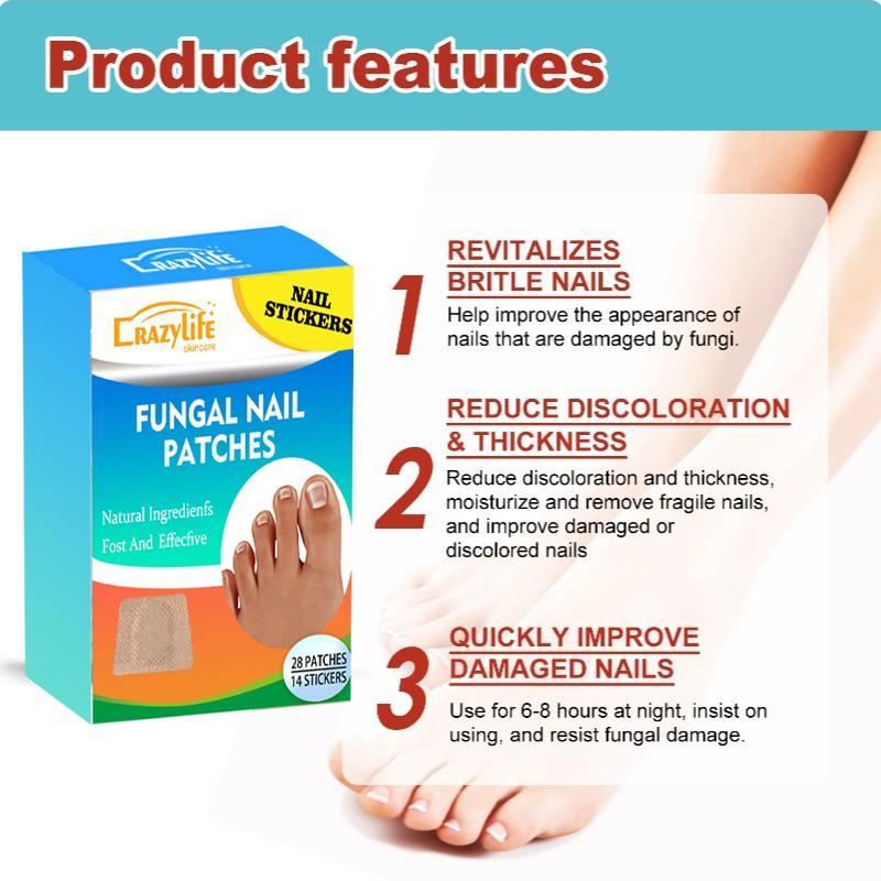 Toenails Patches, 1 Box Toenail Care Masks for Inserts Groove Care, Toenail Care Product for Women and Men