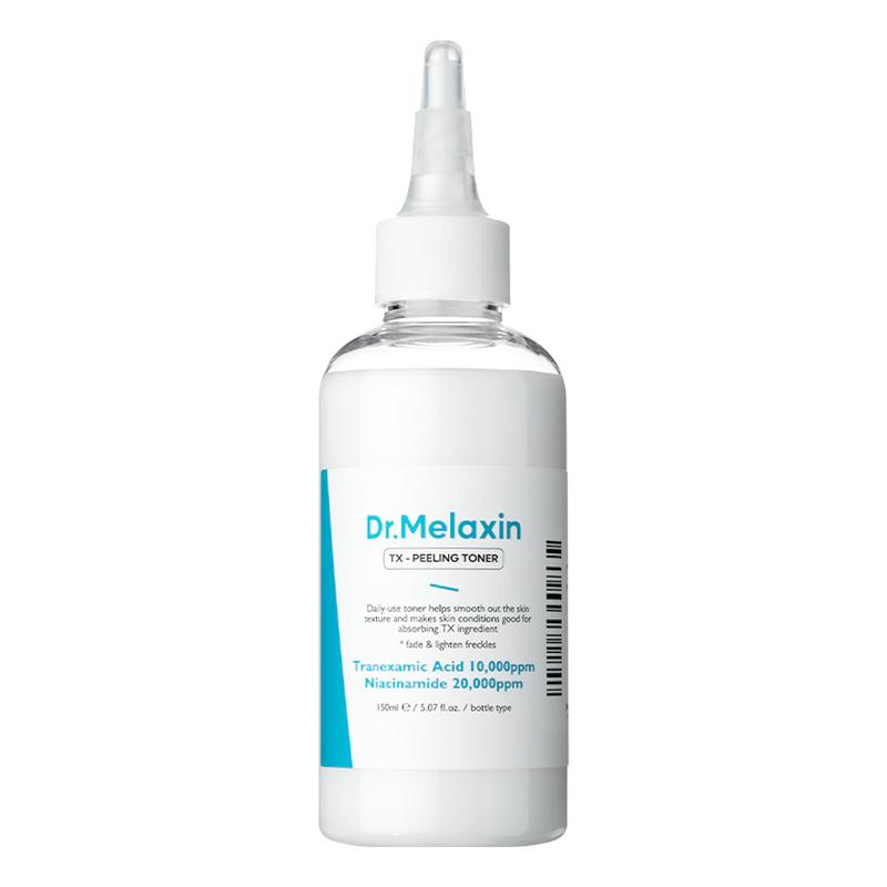 Dr. Melaxin - TX Peeling Toner 150ml | BRIGHTENING TONER WITH NANO TRANEXAMIC ACID FOR UNEVEN SKIN TONE & HYPERPIGMENTATION