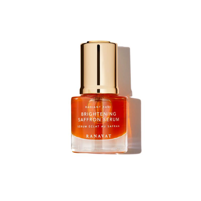 Best Sellers Saffron Set - 50ml Resurfacing Saffron AHA Face Exfoliator - Improves Luminosity, Dullness & Dry Skin and 5ml Brightening Saffron Face Serum - Improves Appearance of Hyperpigmentation & Dark Spots