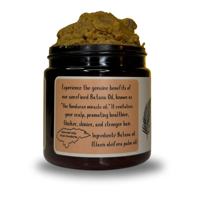 Dr.Lyfe 100% Raw Batana oil for healthier, fuller, & thicker hair. 4oz Jar